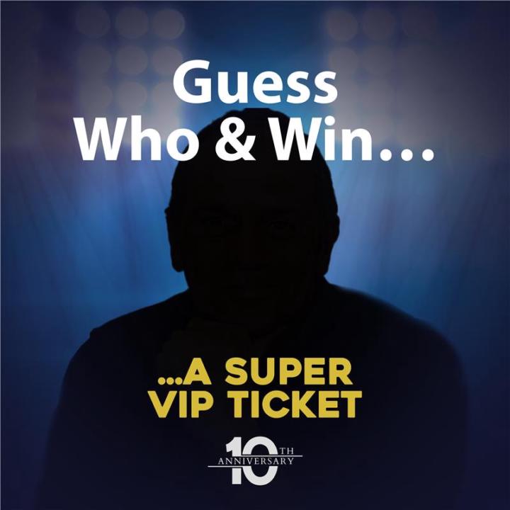 🎉 Guess the Celebrity Guest & Win Super VIP Tickets! 🎉