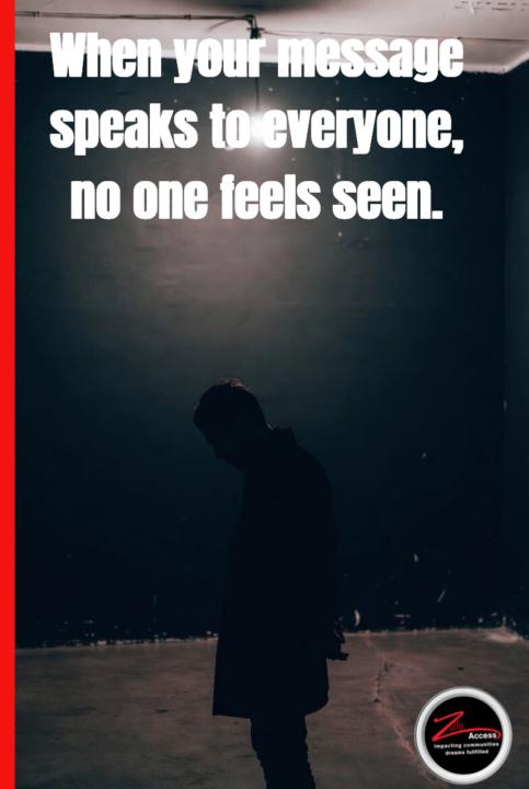 The biggest mistake in content is trying to talk to everyone.