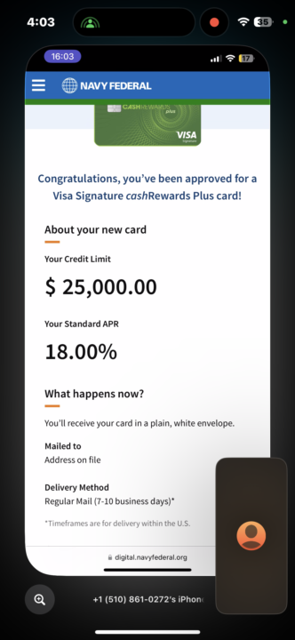 $25k on a FaceTime call 