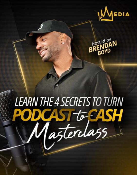 Podcast to Cash Masterclass TOMORROW!!