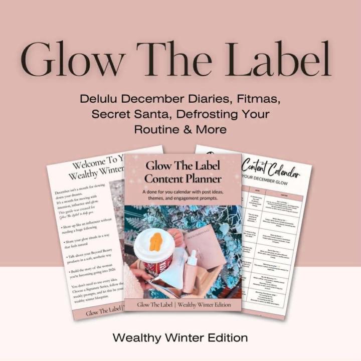 Wealthy Winter Content Planner ❄️