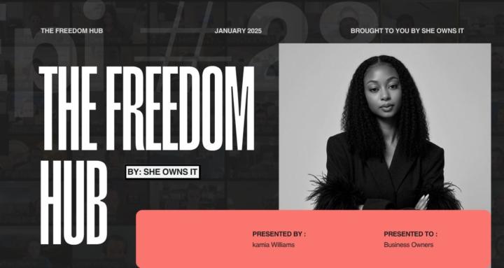 Freedom Hub By She Owns It