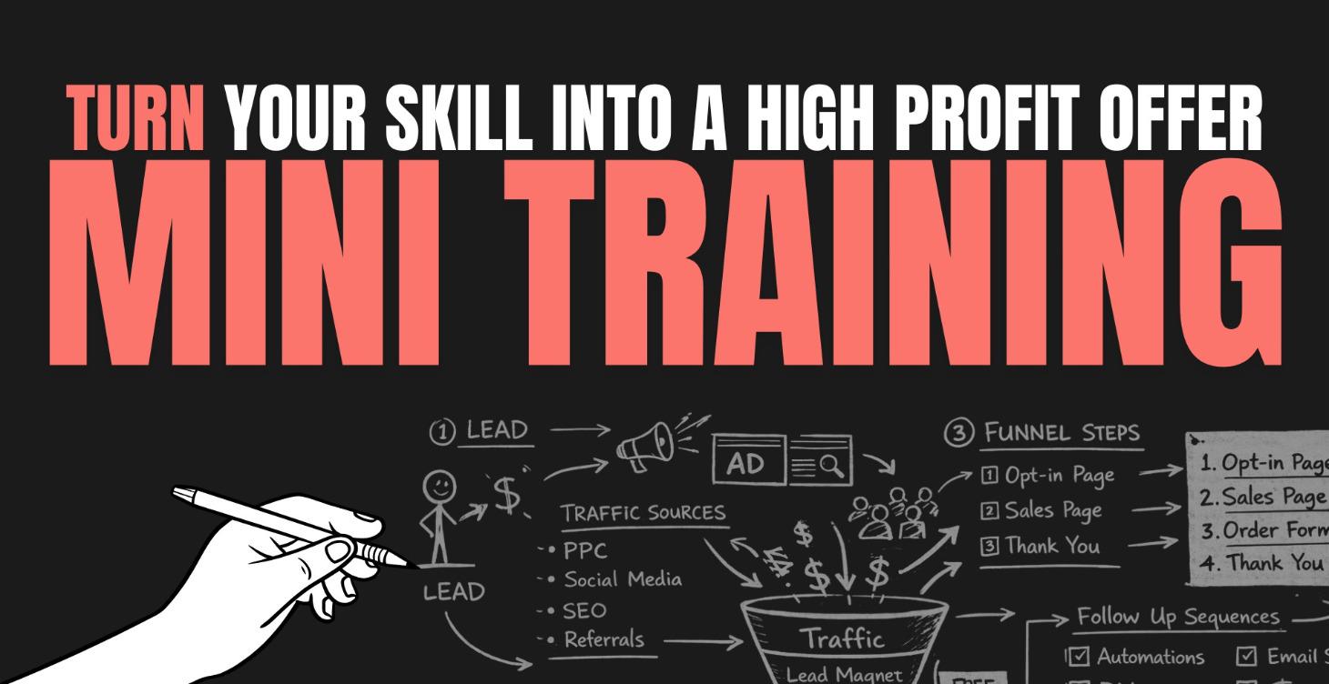 Turn Your Skill Into A 1-5k+ Offer
