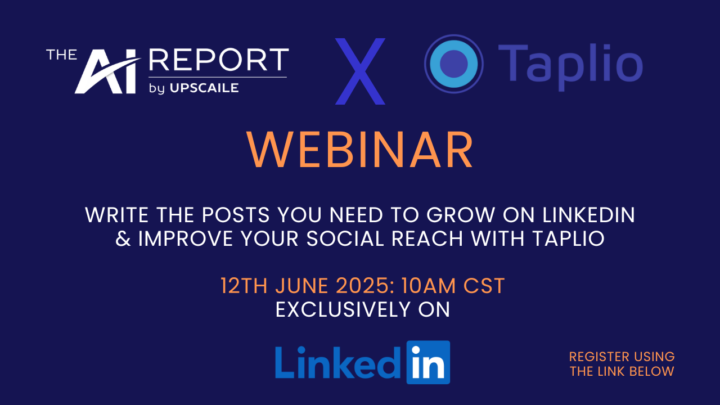 The AI Report x Taplio Webinar - June 12th