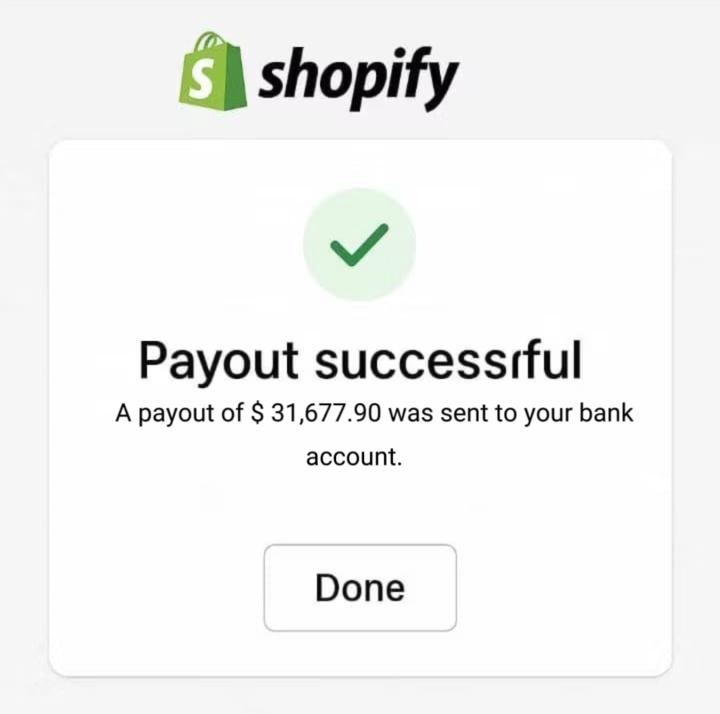 🚀 From Idea to $30K – Shopify Dropshipping Win