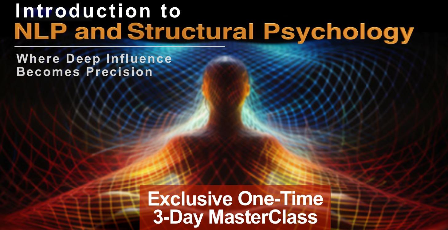 Intro to NLP & Structural Psychology  Masterclass