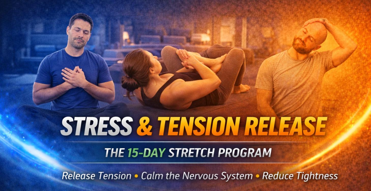 Stress & Tension Release:The 15Day Stretch Program