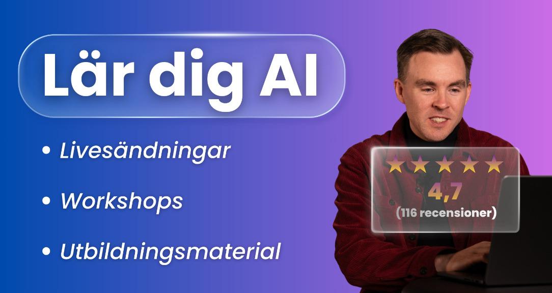 Lär dig AI 🇸🇪