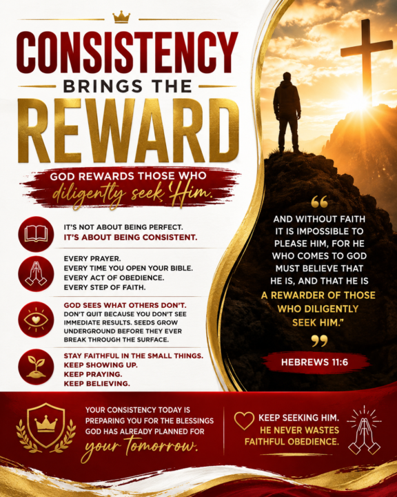 Consistency Brings the Reward 🌱