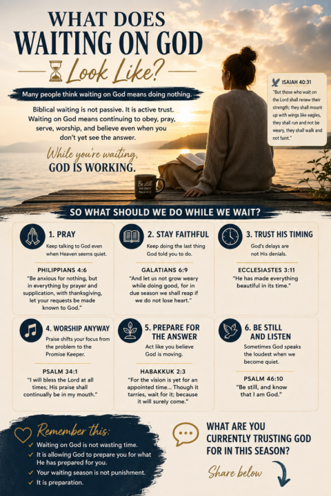 ⏳ WHAT DOES WAITING ON GOD LOOK LIKE? ⏳