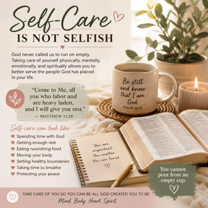 🌿 Self-Care Is Not Selfish 🌿