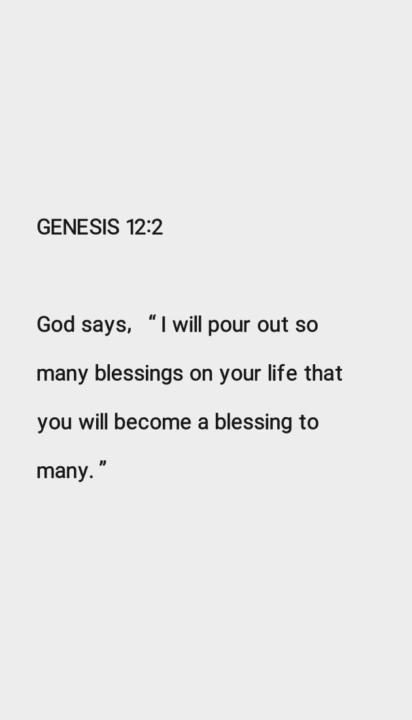 Blessings 