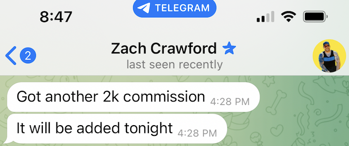 Another $2,000 Commission Just Landed... and 3 Bonuses Are Already Gone