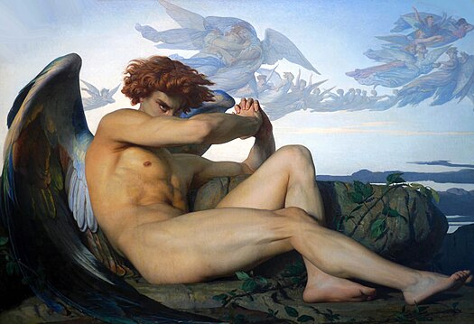The Fallen Angel by Alexandre Cabanel