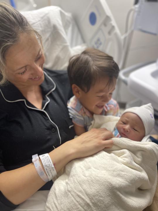 We had a baby it’s a boy!
