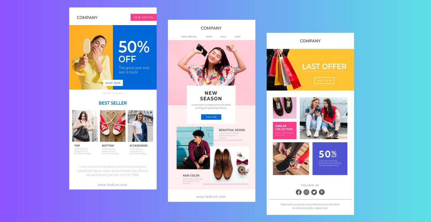 Design email template with me