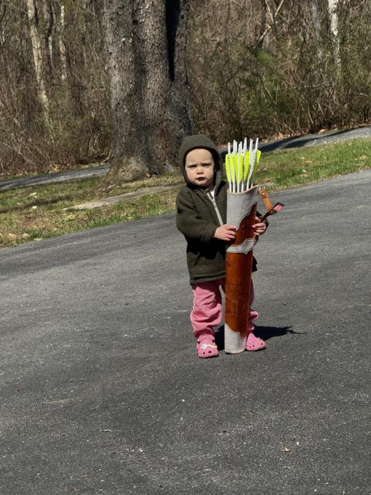 Little Bear Shooting for 1st Time