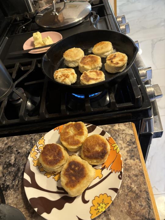 Skillet  biscuits 