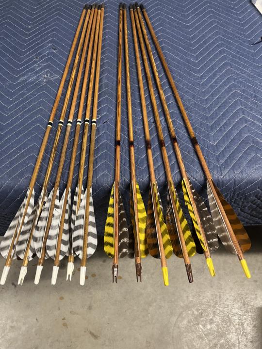 New Douglas Fir shooting sticks 
