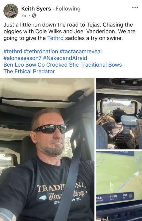 🔥Alone Season 7 Keith Syers Wearing an Ethical Predator Shirt!