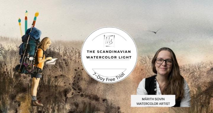 Scandinavian Light Watercolor