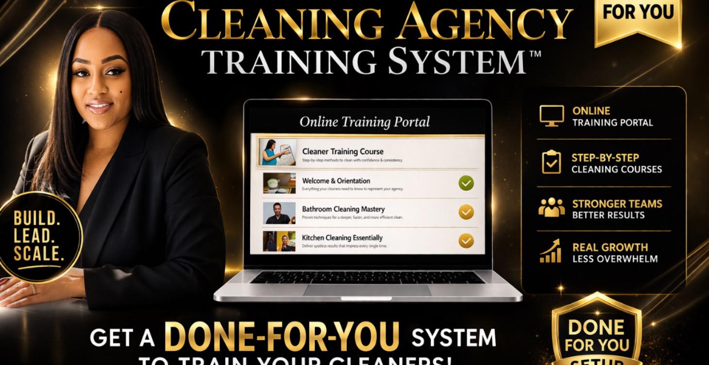 Cleaning Agency Training System™