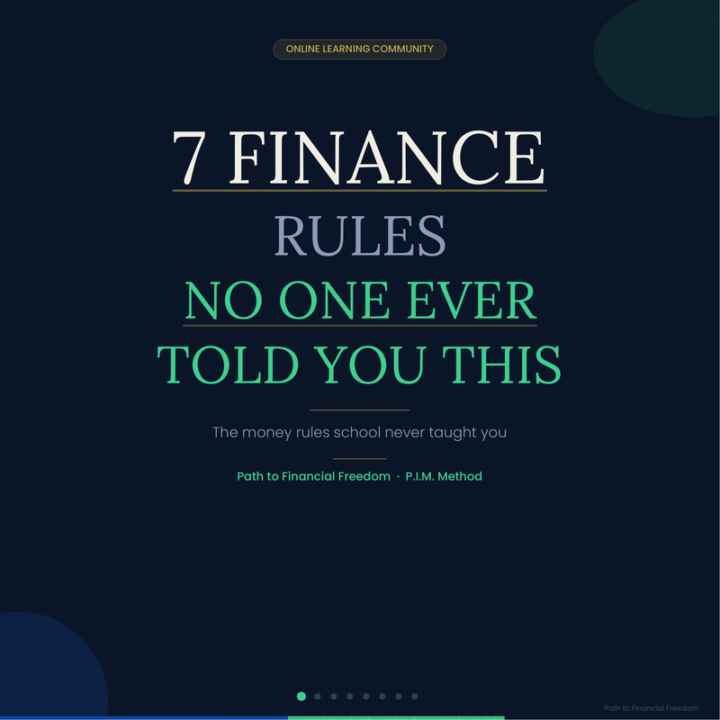 7 Finance Rules