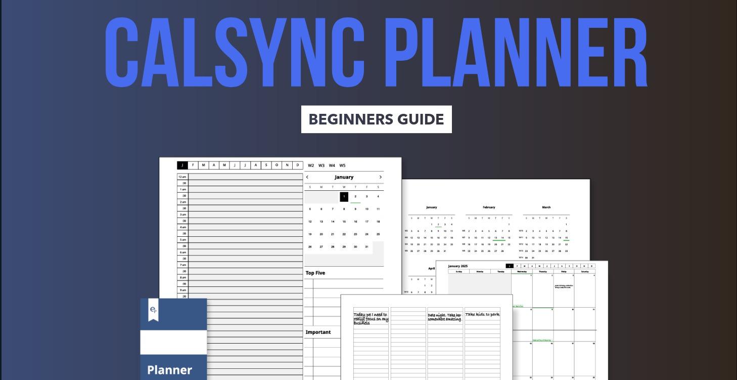 CalSync - Beginners Guide