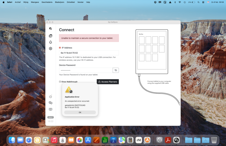 Problem installation calcsync