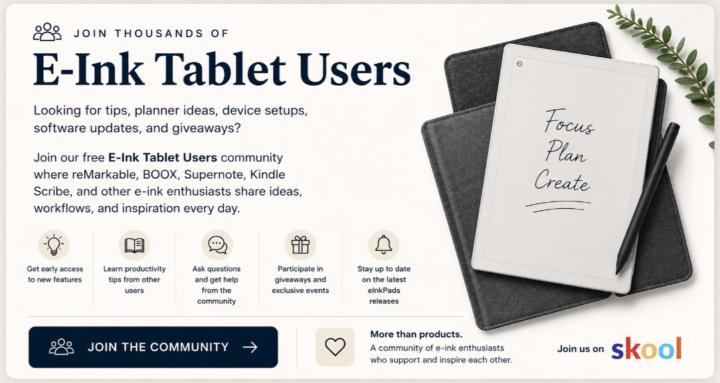 Ep - reMarkable Tablet Support