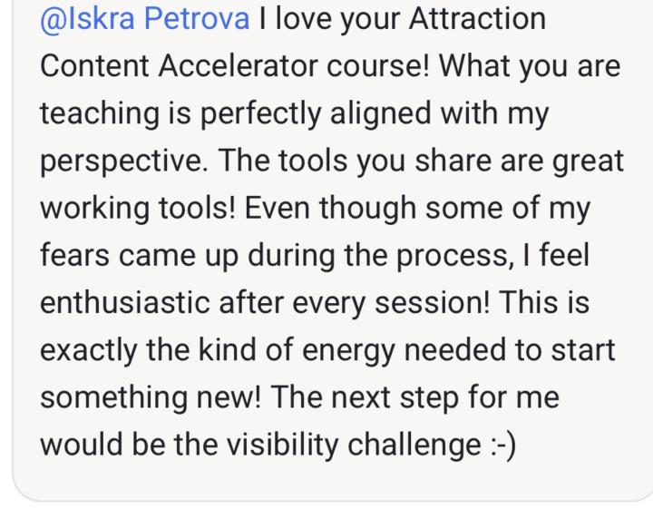 Attraction Content Accelerator in the Classroom