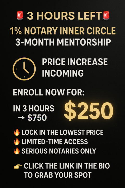 Our 1% inner-circle mentorship starts Jan 2nd 