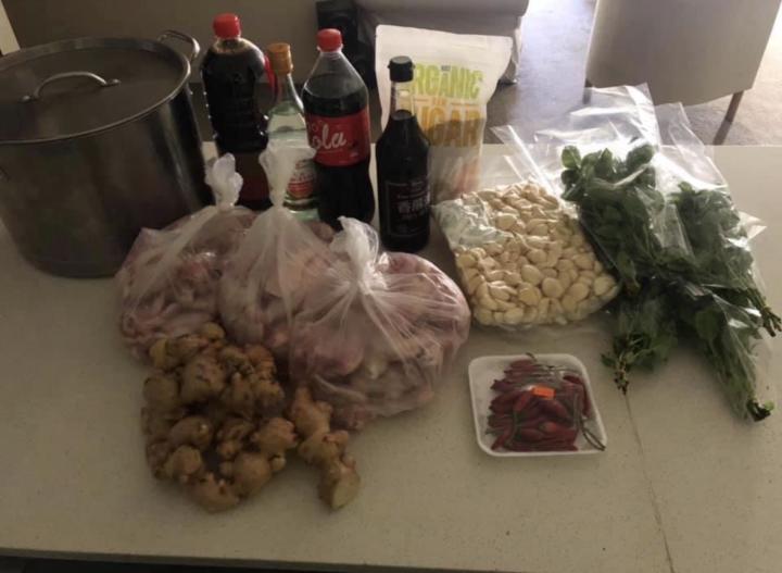 自制半成品三杯雞