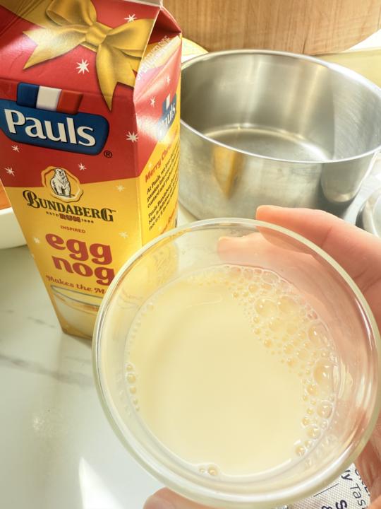 超市聖誕限定｜egg nog 蛋酒
