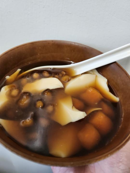 吉利丁片製豆花 