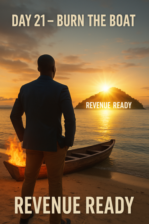 Day 21 - Revenue Ready: Burn the Boat 🔥