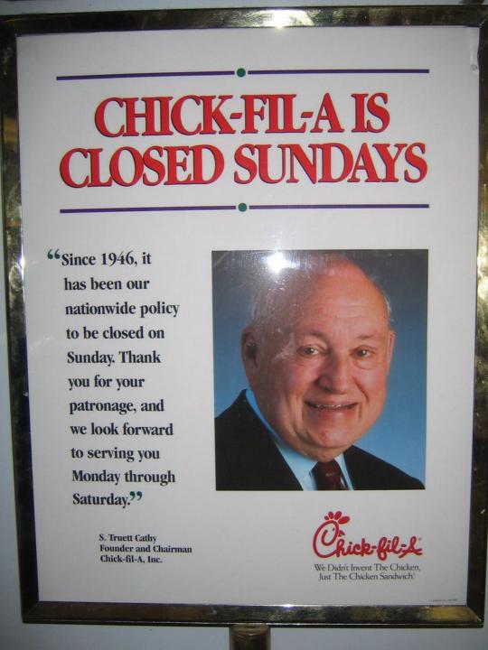 Chic Fila Styled Culture - Closed on Sunday