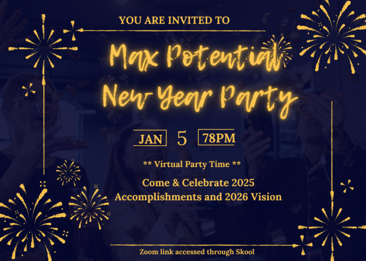 Max Potential Celebrates the New Year