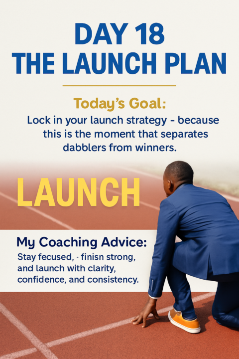 Day 18 - Launch Plan