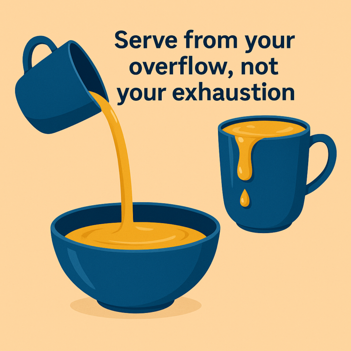 💧 Are You Pouring Out… or Flowing Over?