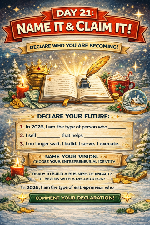 NYN Day 21 - Declare… Merry Christmas