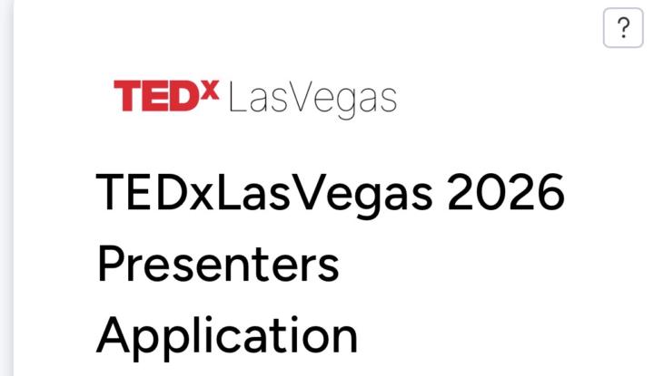 TEDx Speaking Opportunity 