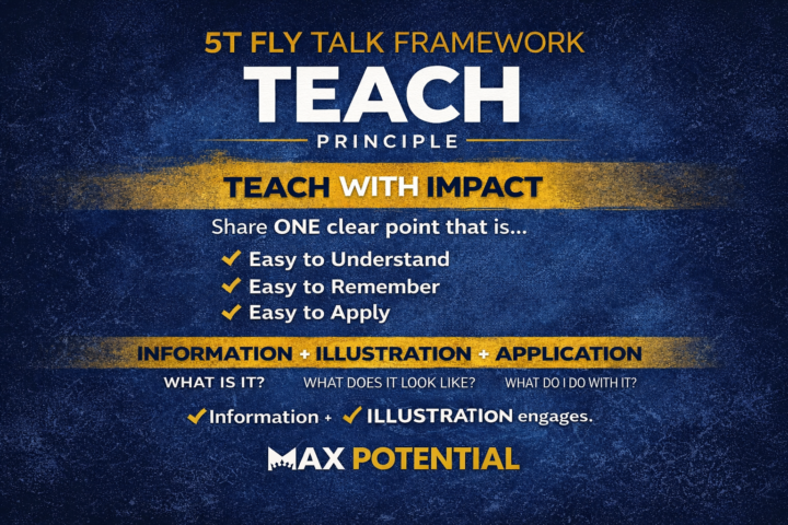 DAY 6 Speaking Challenge - TEACH in your talk