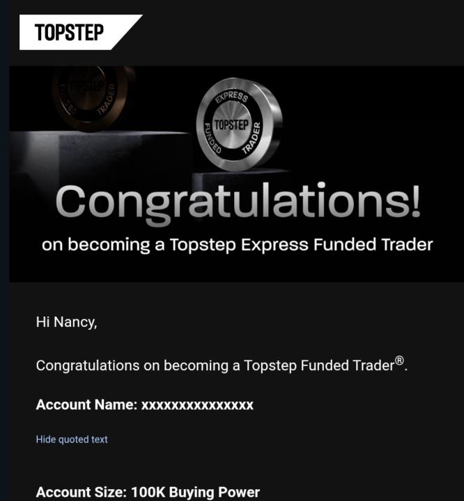 2nd account funded!!