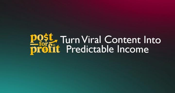 Post For Profit