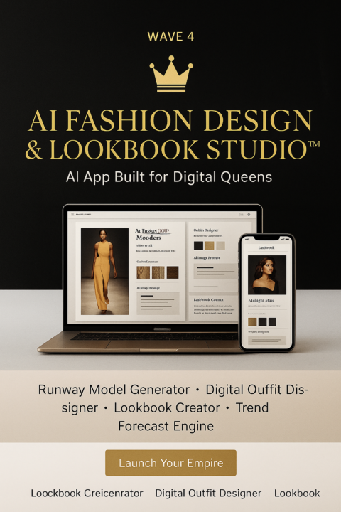 AI Fashion Design & Lookbook Studio™ 