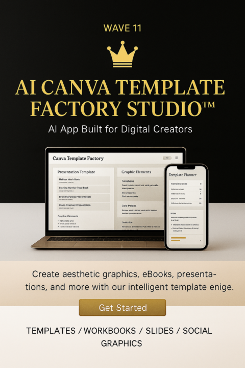  CANVA TEMPLATE FACTORY STUDIO™
