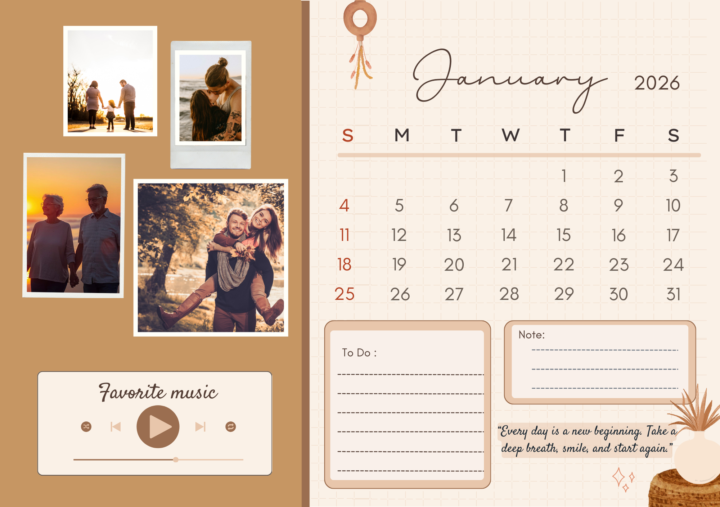 Desktop Calendar... Enjoy