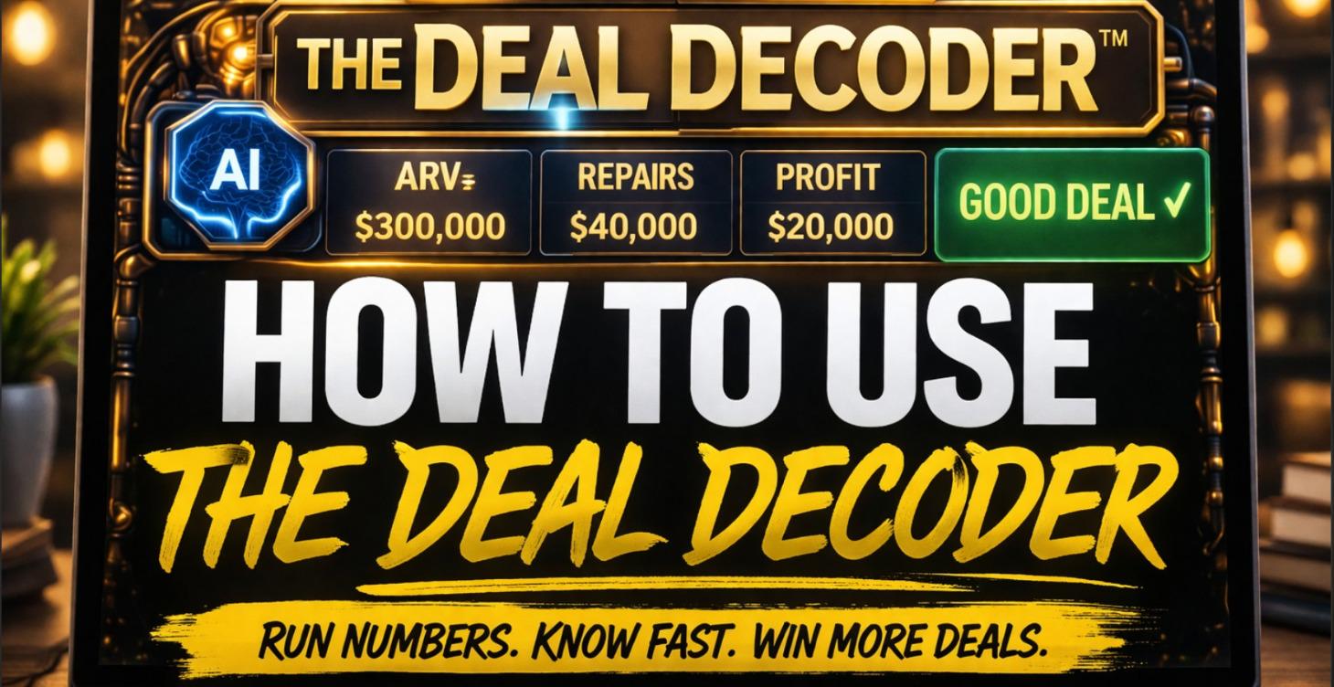 The Deal Decoder Training