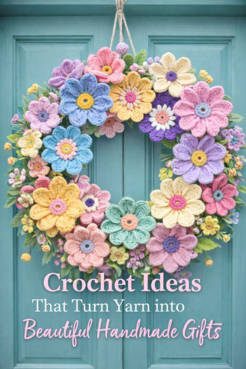 You want to get back to crochet... how about start this spring?